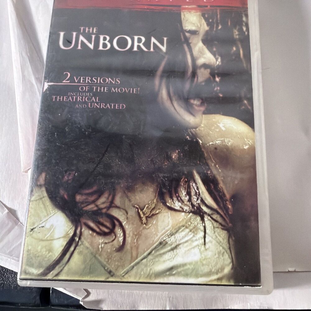 The Unborn Unrated DVD 2009 2 Versions Tested & Working